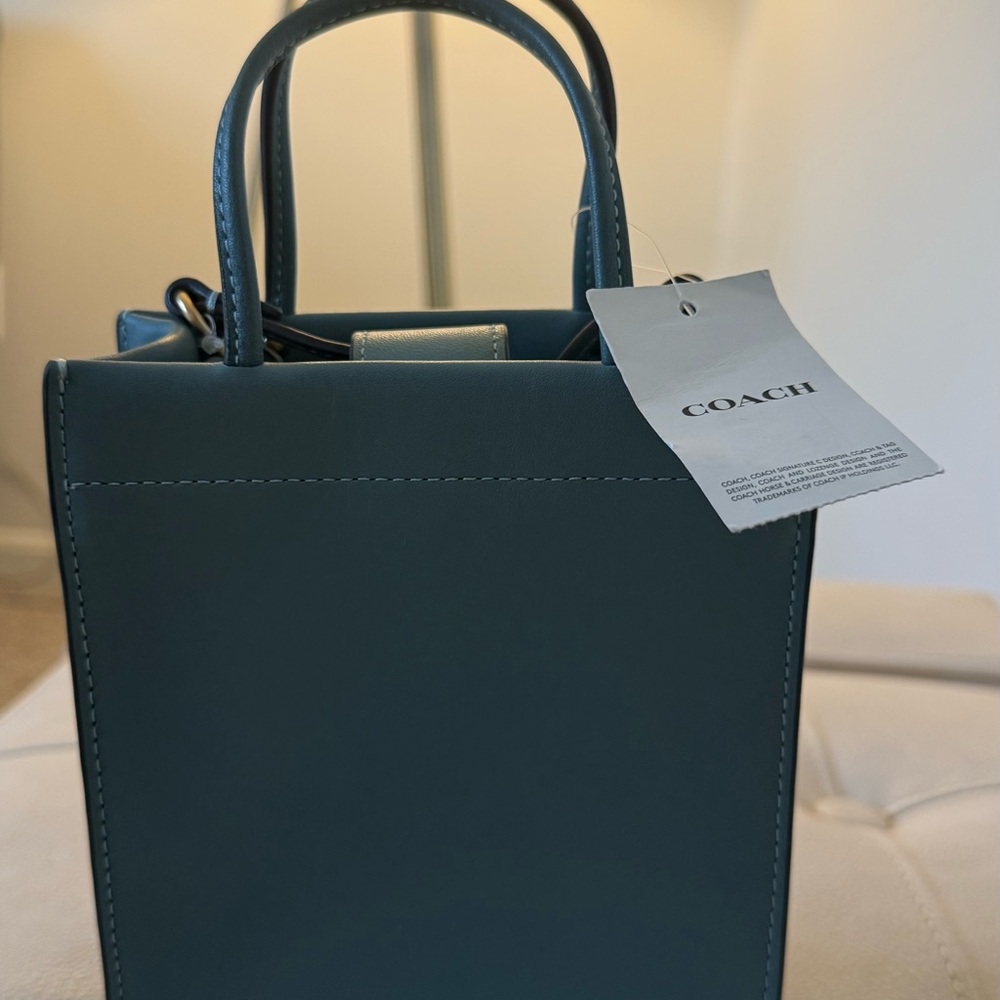Coach Teal Mini Bag